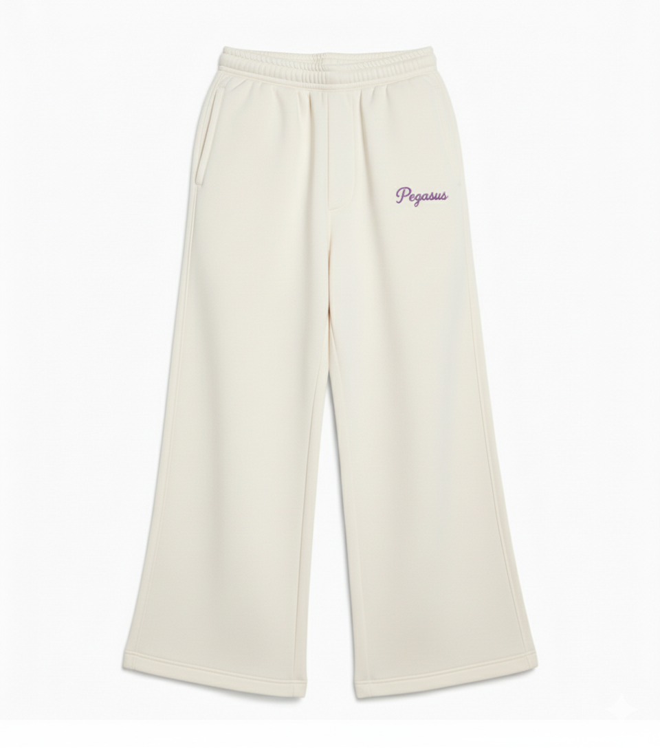 Pegasus Melton Sweatpants - Off White