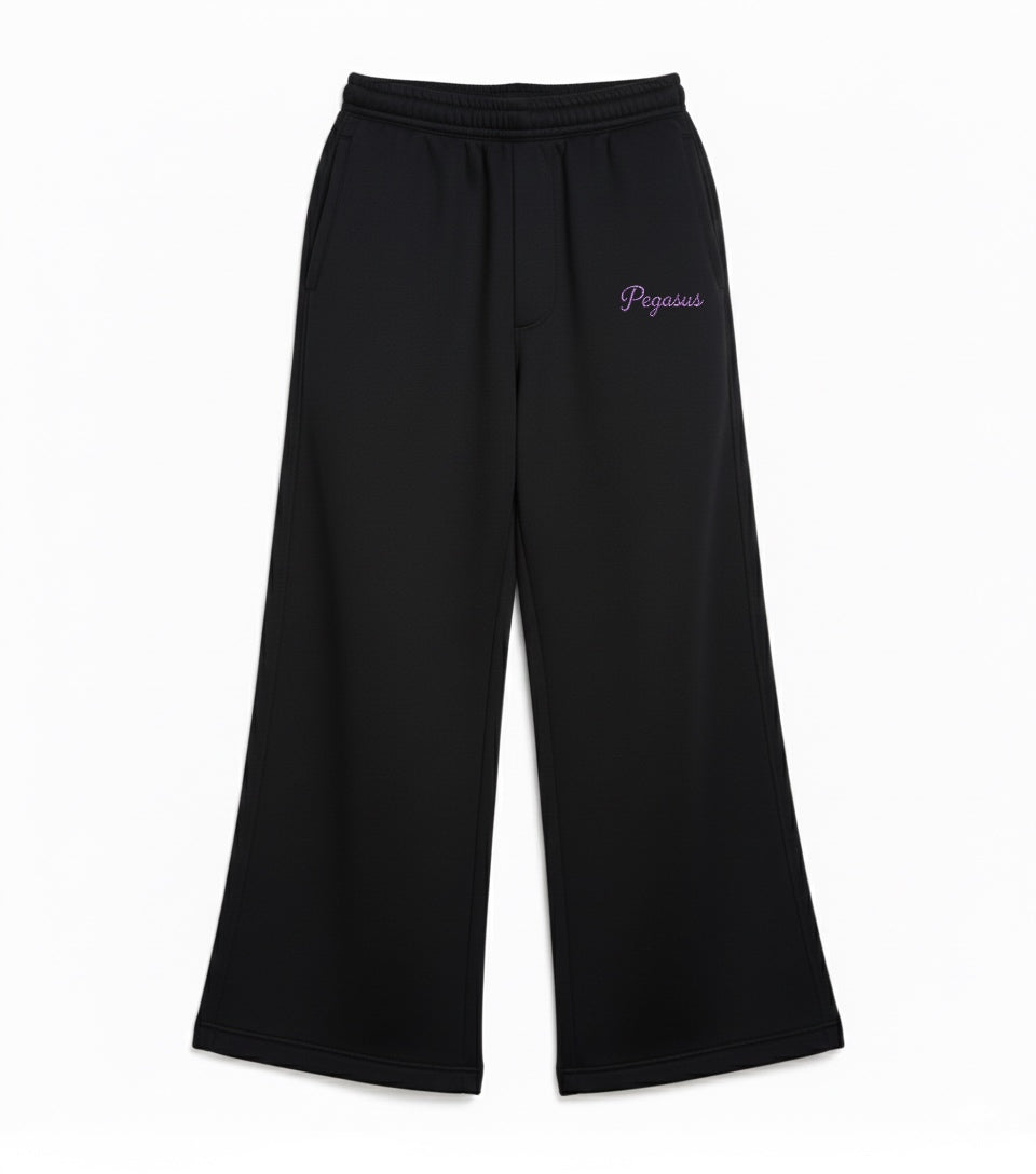 Pegasus Melton Sweatpants - Black
