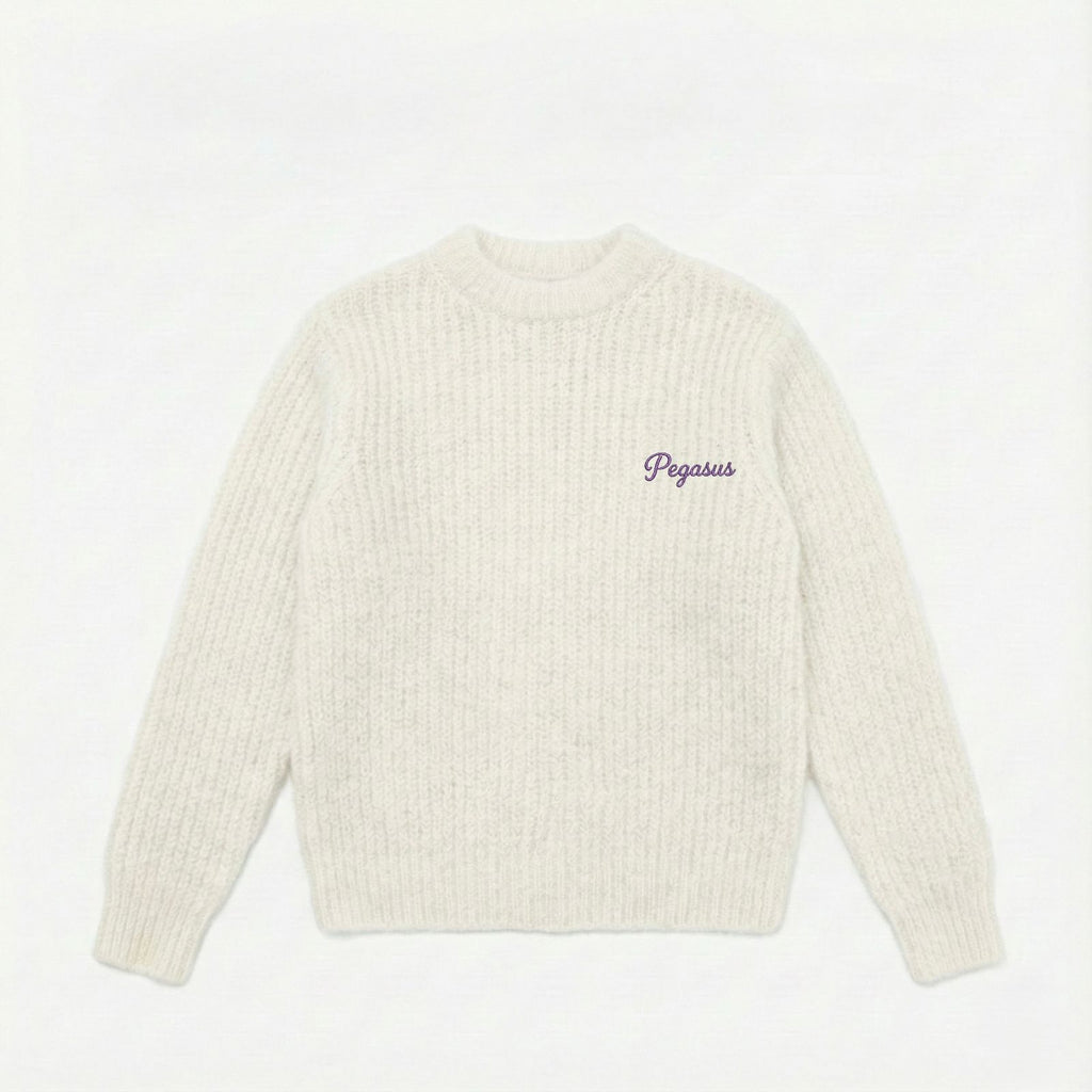 Pegasus Mohair Blend Knit Sweater